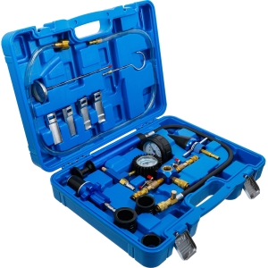 Cooling System Pressure Test & Vacuum Coolant Refill Tool Kit, 13 pcs