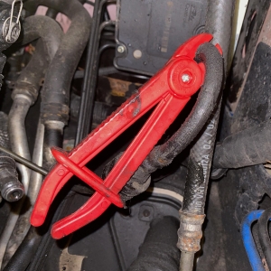 Hose Pinch-Off Clamp Set, 3 Pieces, Ø 5–60 mm for Coolant, Fuel, Oil & Brake Fluid