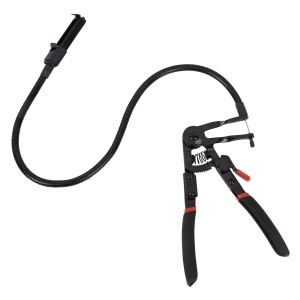 Flexible Bowden Cable Hose Clamp Pliers for Spring Band & Space-Saving Clamps, Click Lock, 2–66 mm