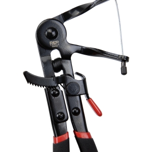 Flexible Bowden Cable Hose Clamp Pliers for Spring Band & Space-Saving Clamps, Click Lock, 2–66 mm