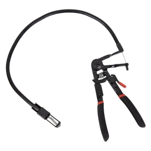 Flexible Bowden Cable Hose Clamp Pliers for Spring Band & Space-Saving Clamps, Click Lock, 2–66 mm