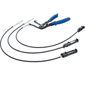 Hose Clamp Pliers with Interchangeable Bowden Cables, 635–670 mm