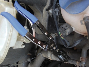 Hose Clamp Pliers, 245 mm, 0–38 mm