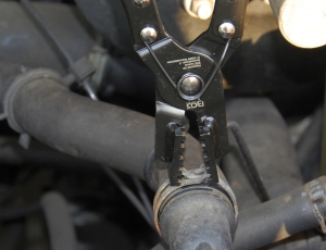 Hose Clamp Pliers, 245 mm, 0–38 mm