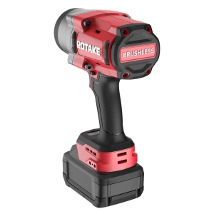 Rotake T5 Cordless Impact Wrench Set 20V, 3/4", 2400Nm, 3-Speed, incl. 2 × 8.0Ah Batteries, Fast Charger & Carry Case