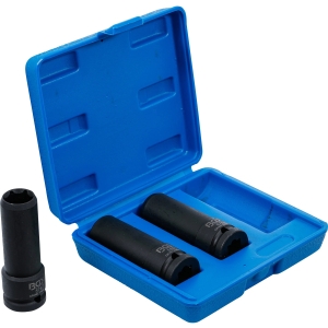 Set tubulare speciale de impact pentru distanțiere de roți, 17 / 19 / 21 mm, 3 piese (1/2")