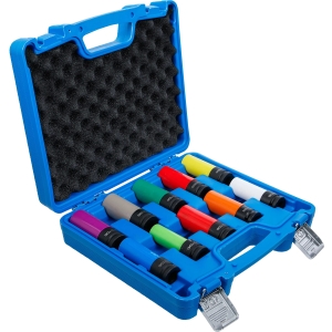 Protective Impact Socket Set 15–24 mm & Special Wheel Nut Sockets, 10 pcs (1/2")