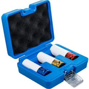 Protective Impact Socket Set 17 / 19 / 21 mm, 3 pcs (1/2")