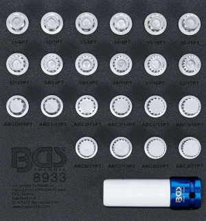 Wheel Lock Key Set for VAG, 23 pcs
