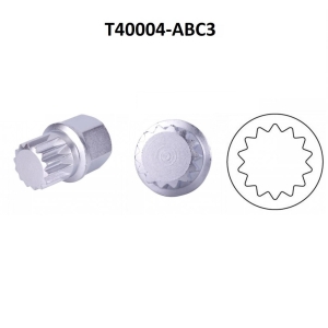 Wheel Lock Bit Socket for VAG as T40004-ABC