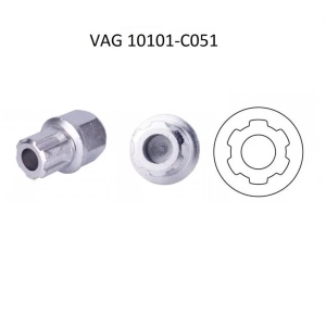 Wheel Lock Bit Socket for VAG as T10101-C