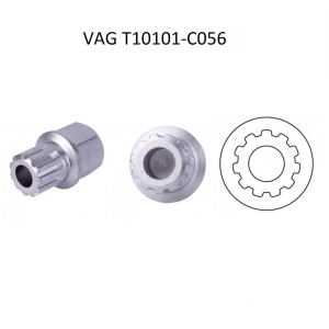 Wheel Lock Bit Socket for VAG as T10101-C
