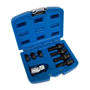 Set pentru repararea filetelor prezoanelor și piulițelor de roată M12 și M14 – 8 piese
