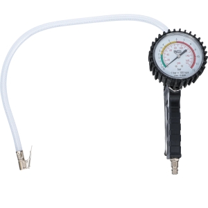 Пневматичен пистолет за помпане на гуми с манометър 80 mm, 0–12 bar