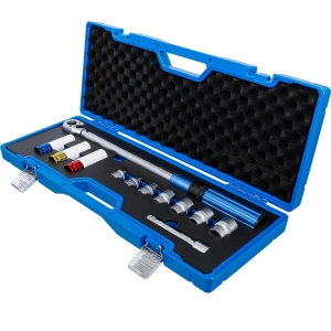 Комплект динамометричен ключ 1/2", 40–220 Nm – 12 части