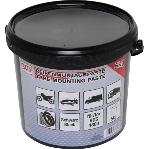 Pastă neagră pentru montarea anvelopelor, 5 kg