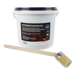 Blue Tyre Mounting Wax for Run-Flat and Wide Tyres, 5 kg