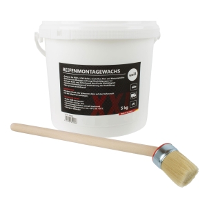 White-Transparent Tyre Mounting Wax, 5 kg
