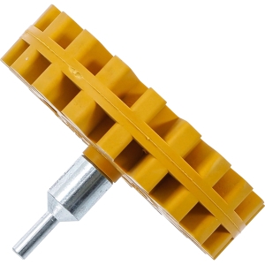 Finned Decal and Adhesive Eraser Wheel, Ø 100 mm