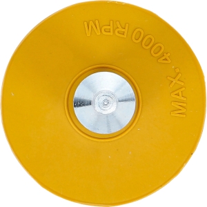 Cone-Shaped Decal and Adhesive Eraser Wheel, Ø 50 mm