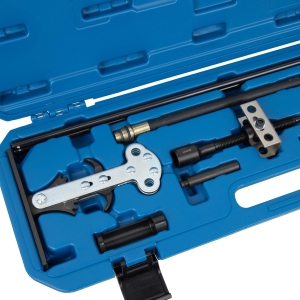 Universal Compressed-Air Valve Spring Compressor with Swivelling Frame