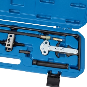 Universal Compressed-Air Valve Spring Compressor with Swivelling Frame