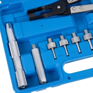 Valve Stem Seal and Valve Guide Tool Set 5–10 mm, 11-Piece