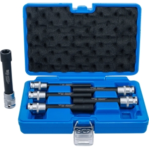 Set chei tubulare E-profil lungi, antrenare 12,5 mm, E10–E20, 6 piese
