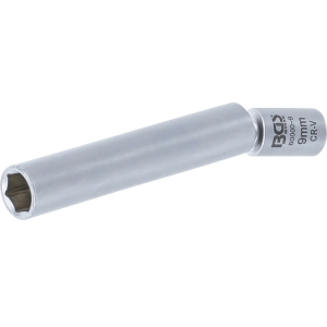 Cheie tubulară articulată îngustă pentru bujii incandescente și de aprindere, 1/4" și 3/8", 8–16 mm