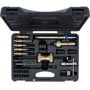 Set pentru extragerea bujiilor incandescente și repararea filetelor M10×1 pentru Mercedes-Benz CDI