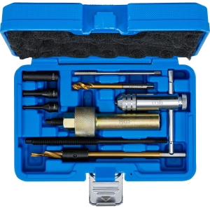 Set de scule pentru extragerea bujiilor incandescente M9×1,0, 9 piese
