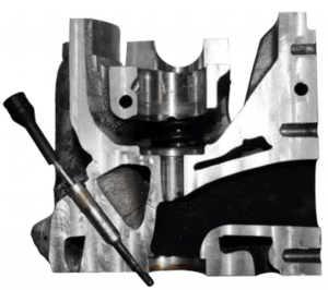 Broken Glow Plug Drilling, Extraction and Thread Repair System, M8–M12