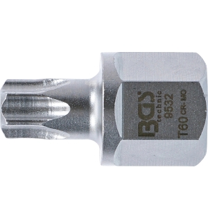 Bit T60 de 22 mm pentru întinzătorul curelei cu nervuri VAG, ca T40087