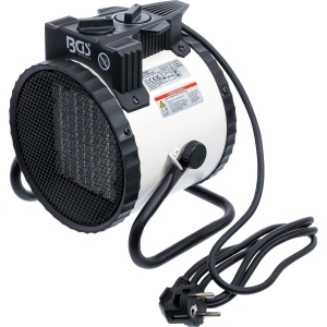 Керамичен електрически калорифер, 2 kW, 230 V, 190 m³/h, 10–20 m²