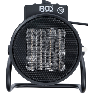 Керамичен електрически калорифер, 2 kW, 230 V, 190 m³/h, 10–20 m²