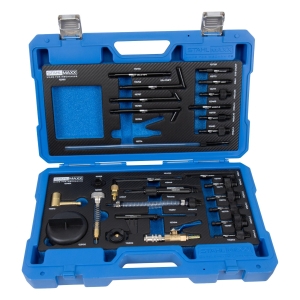 Set complet de adaptoare pentru umplerea cu ulei de transmisie, 27 piese, pentru transmisii automate, DSG, CVT, Multitronic și altele