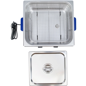 Aparat de curățare cu ultrasunete pentru piese 15 l, 760 W, 40 kHz