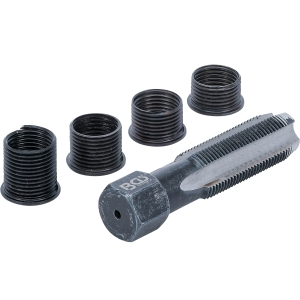 Комплект за ремонт на резби за запалителни свещи M14 × 1,25 mm, 5 части