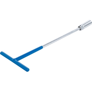 Spark Plug Wrench with T-Handle and Ball Joint, 16 mm