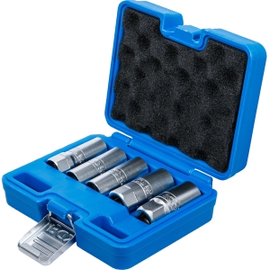 Комплект шестостенни вложки за запалителни свещи, 1/2", 14–21 mm, 5 части
