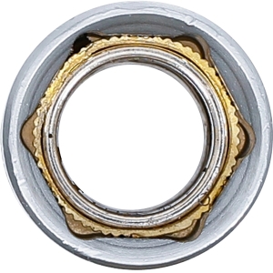 Магнитна шестостенна вложка за запалителни свещи, 16 mm, 1/2"