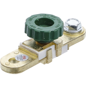 Low-Profile Automotive Battery Disconnect Adapter, Flat Terminals, 250 A