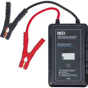 Batteryless Ultra-Capacitor Jump Starter, 12 V, 800/1600 A