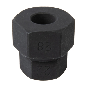 Alternator Freewheel Pulley Holding Socket, 22/28 mm, External Hex
