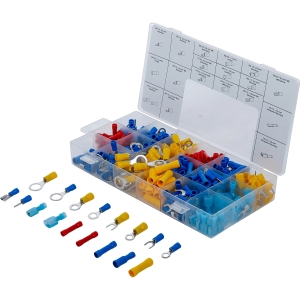 Electrical Crimp Terminal Assortment – 360 pcs.