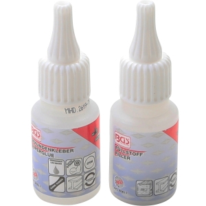 Kit de reparații cu adeziv industrial bicomponent și granule – 20 g + 20 g