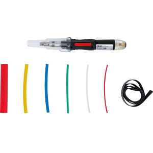 Mini-arzător cu gaz, tuburi termocontractabile colorate și aprindere piezo – 162 piese