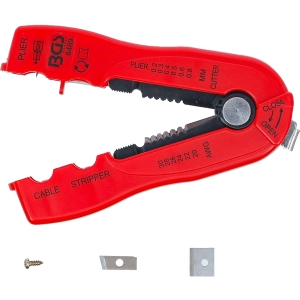 2-in-1 Wire and Cable Stripper, 0.2–0.8 mm