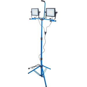 Două proiectoare de lucru SMD LED cu trepied, 2 × 70 W