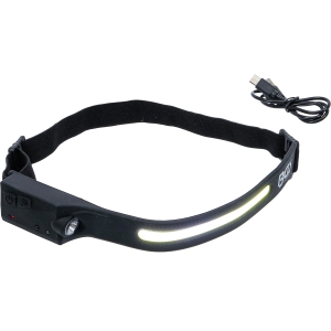 Rechargeable COB LED Headlamp with Motion Sensor
